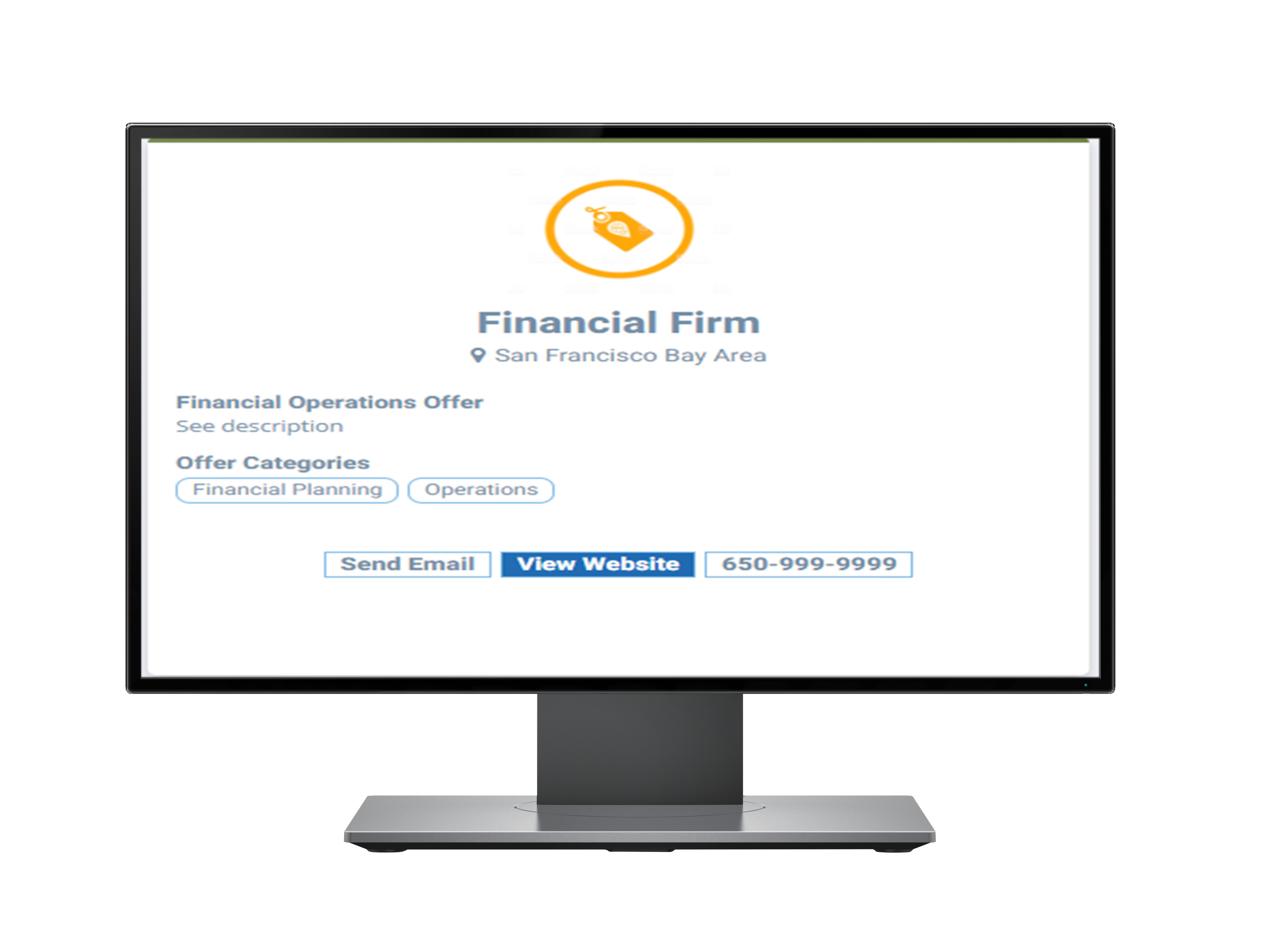 Special offers for financial advisors.